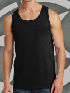 Tank Tops for military embroidered emblems.