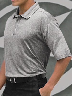 Nike Golf Dri-FIT Heather Polo