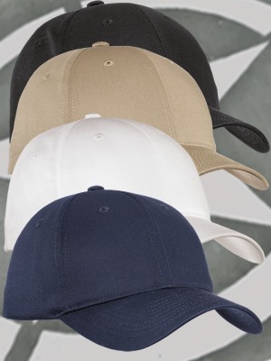 Port Authority® Fine Twill Mid-Profile Cap