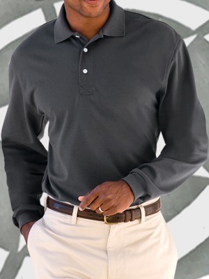 Port Authority Signature Rapid Dry Long Sleeve Sport Shirt