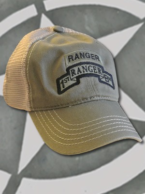 SpartanCap 1st Ranger Battalion with Ranger Tab (#009) DT630