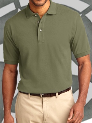 Port Authority Tall Pique Knit Sport Shirt